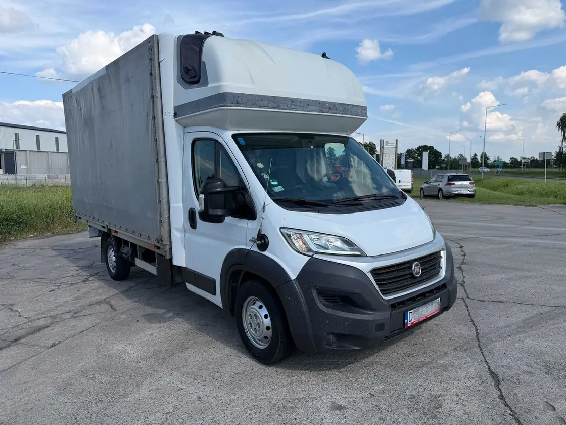 Fiat Ducato — plandeka — auto z placu Komisu Prusice